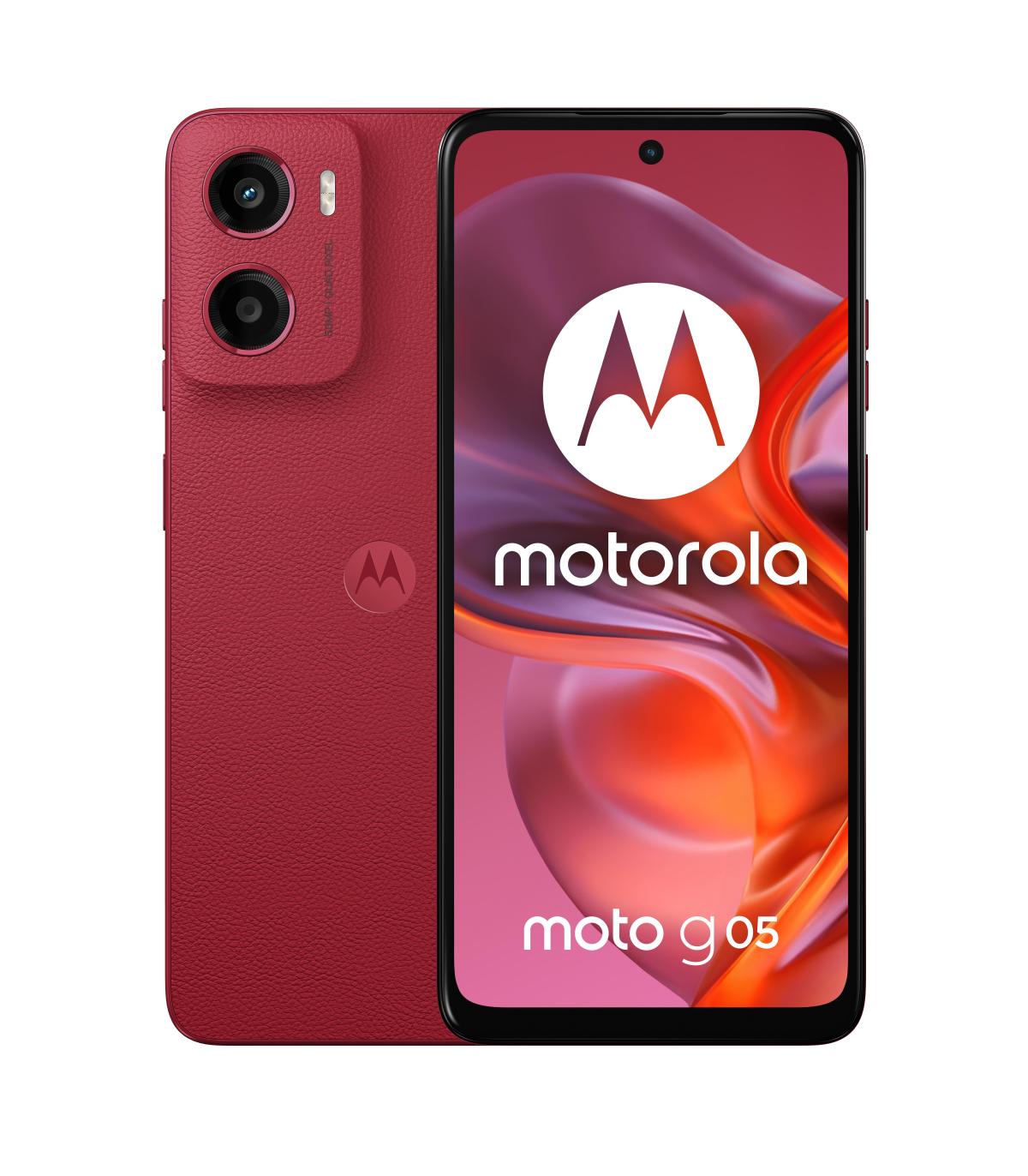 SMARTPHONE MOTOROLA MOTO G05 4G 4GB 128GB PLUM RED
