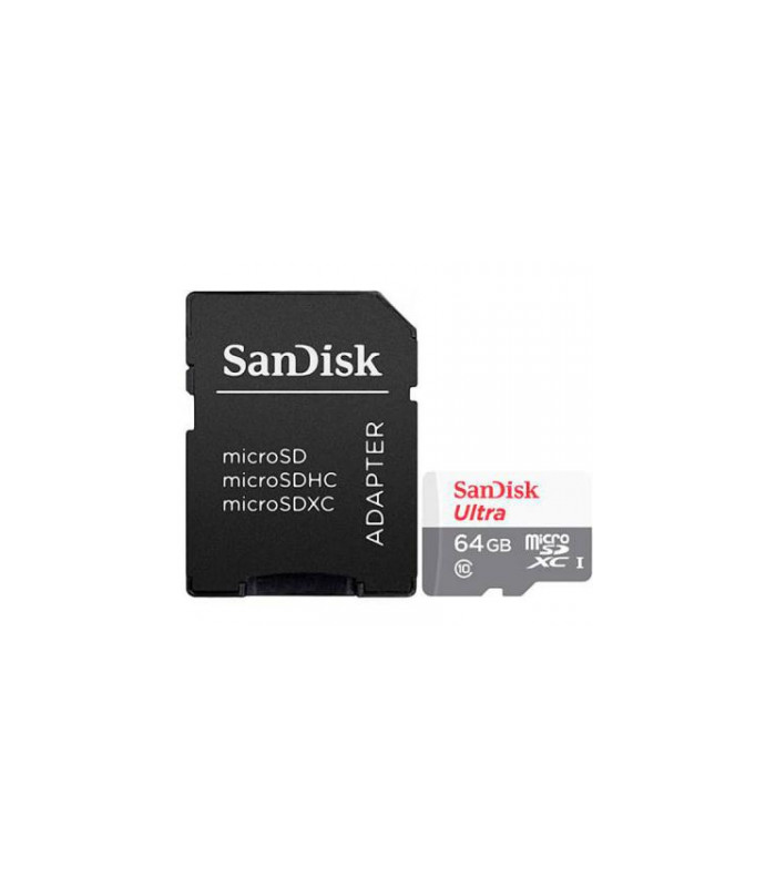 SanDisk 64GB Ultra microSDXC memoria flash Clase 10