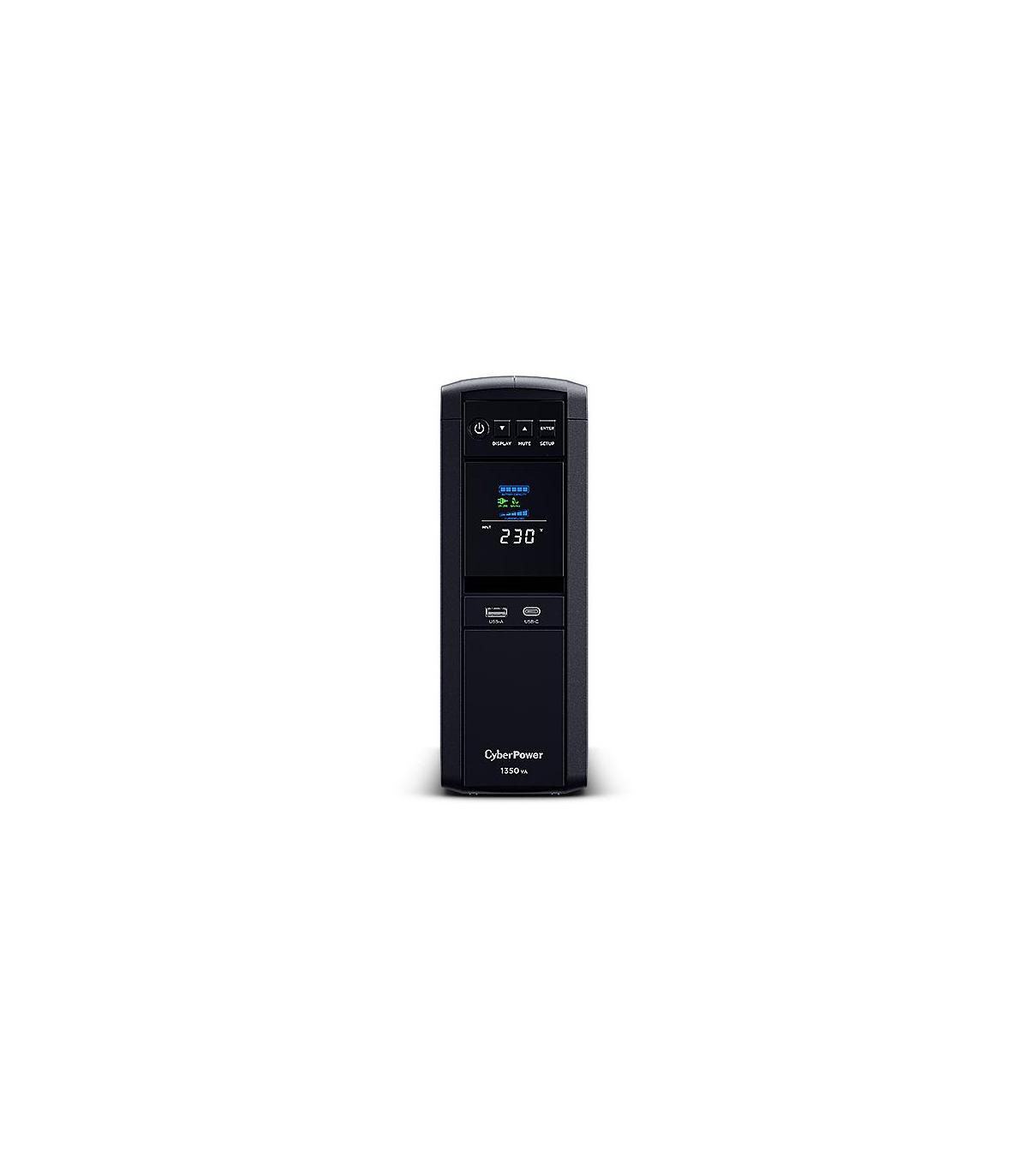 SAI Lnea Interactiva Cyberpower CP1350EPFCLCD  1350VA-810W  6 Salidas  Formato Torre