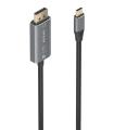 Cable Conversor Aisens A109-0880  USB Tipo-C Macho - DisplayPort Macho  1.8m  Negro