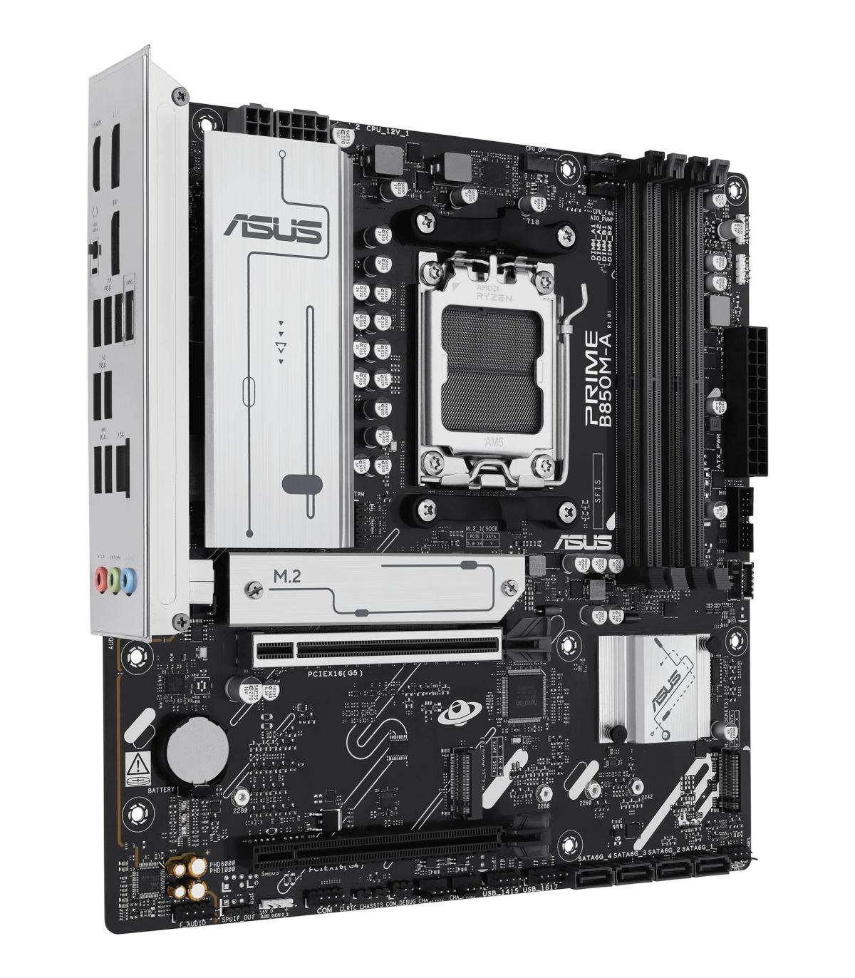ASUS PRIME B850M-A-CSM AMD B850 Zcalo AM5 Micro ATX