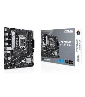 Placa Base Asus Prime B760M-R D4 Socket 1700  DDR4  PCIe 4.0  Micro ATX