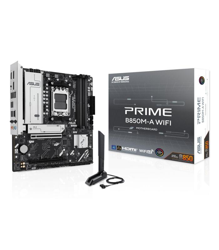 Placa Base Asus Prime B850M-A WIFI Socket AM5  DDR5  PCIe 5.0  Micro ATX
