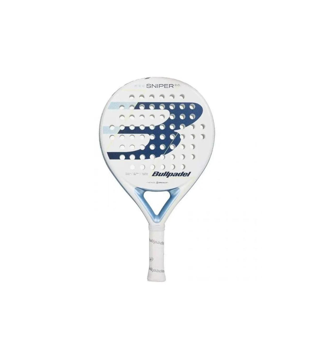 Pala de Pdel Bullpadel Sniper 2.0 Woman/ Blanca