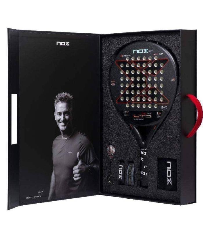 Pack Pala de Pdel NoxSport ML10 Pro Cup LTD 2023 (Miguel Lamperti)/ Incluye 5 Accesorios