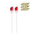 LATIGUILLO SLIM EWENT CAT 6 U UTP 2,00MT BLANCO