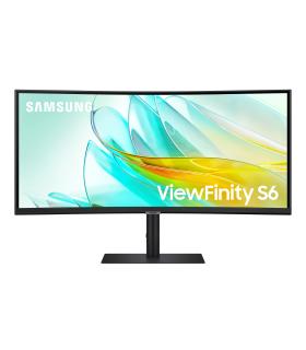 Samsung ViewFinity LS34C652UAUXEN Pantalla Para PC 86,4 Cm (34") 3440 X 1440 Pixeles 4K Ultra HD LED Negro