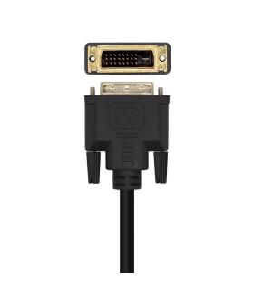 Cable Conversor Aisens A125-0463  DisplayPort Macho - DVI Macho  Hasta 5W  2300Mbps  3m  Negro