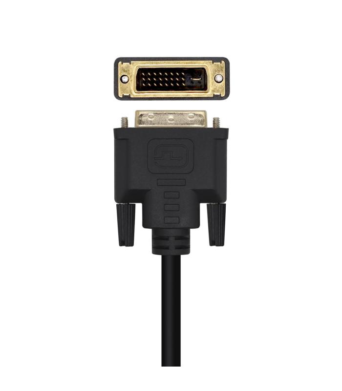 Cable Conversor Aisens A125-0463  DisplayPort Macho - DVI Macho  Hasta 5W  2300Mbps  3m  Negro