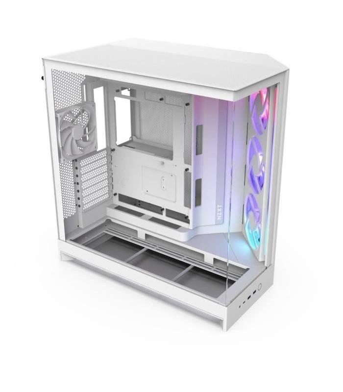 NZXT H9 Flow RGB – Caja PC ATX Mid-Tower Blanca NZXT  Cajas EAN : 5056547207636 