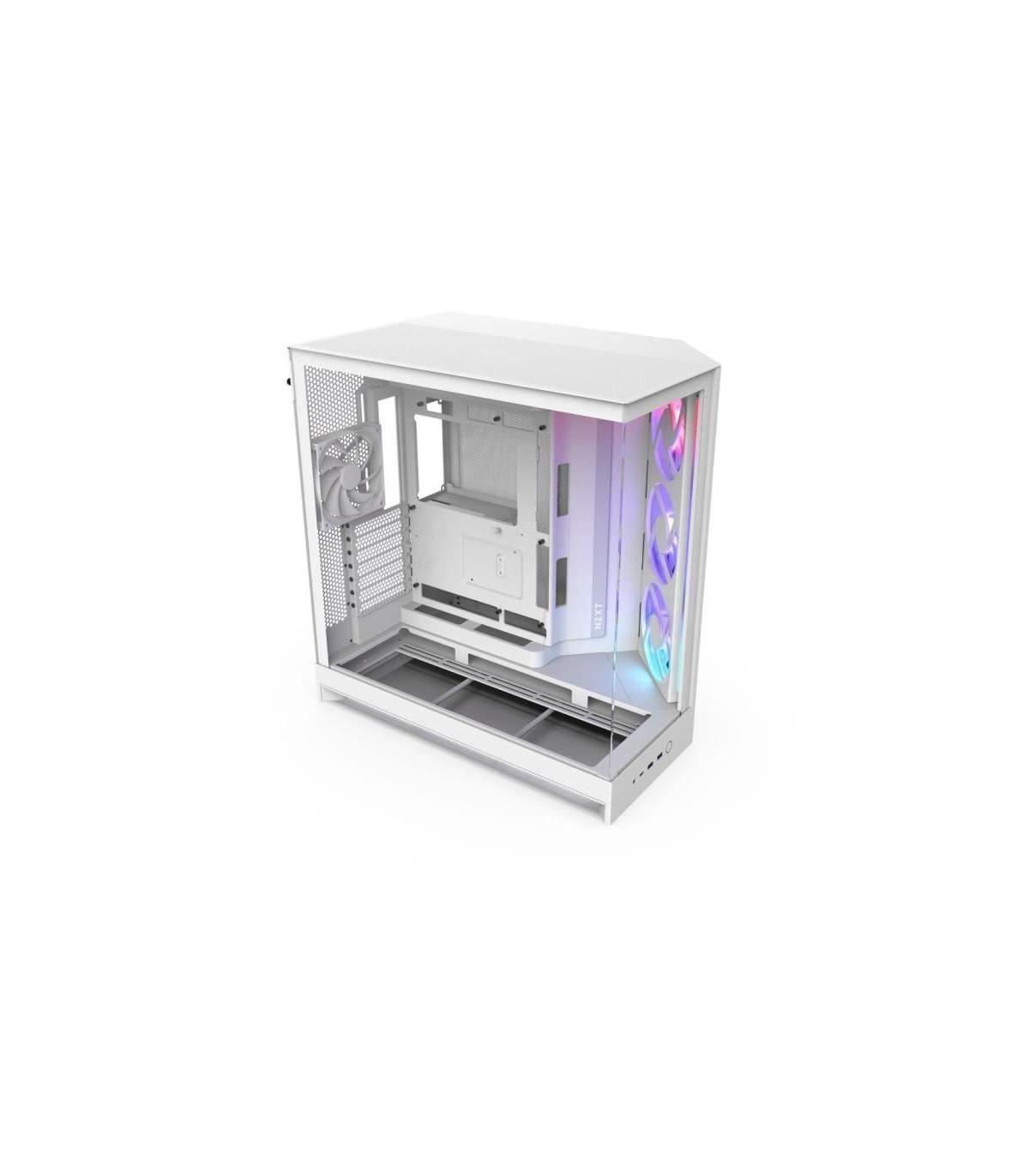 NZXT H9 Flow RGB – Caja PC ATX Mid-Tower Blanca NZXT  Cajas EAN : 5056547207636 