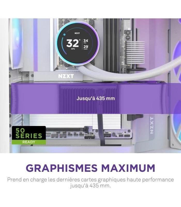 NZXT H9 Flow RGB – Caja PC ATX Mid-Tower Blanca NZXT  Cajas EAN : 5056547207636 