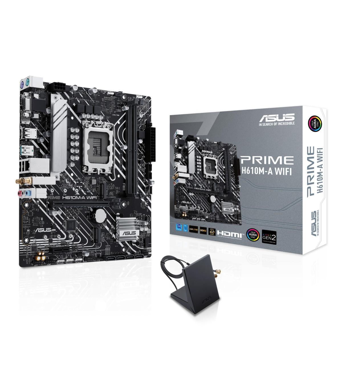 ASUS PRIME H610M-A WIFI Intel H610 LGA 1700 Micro ATX