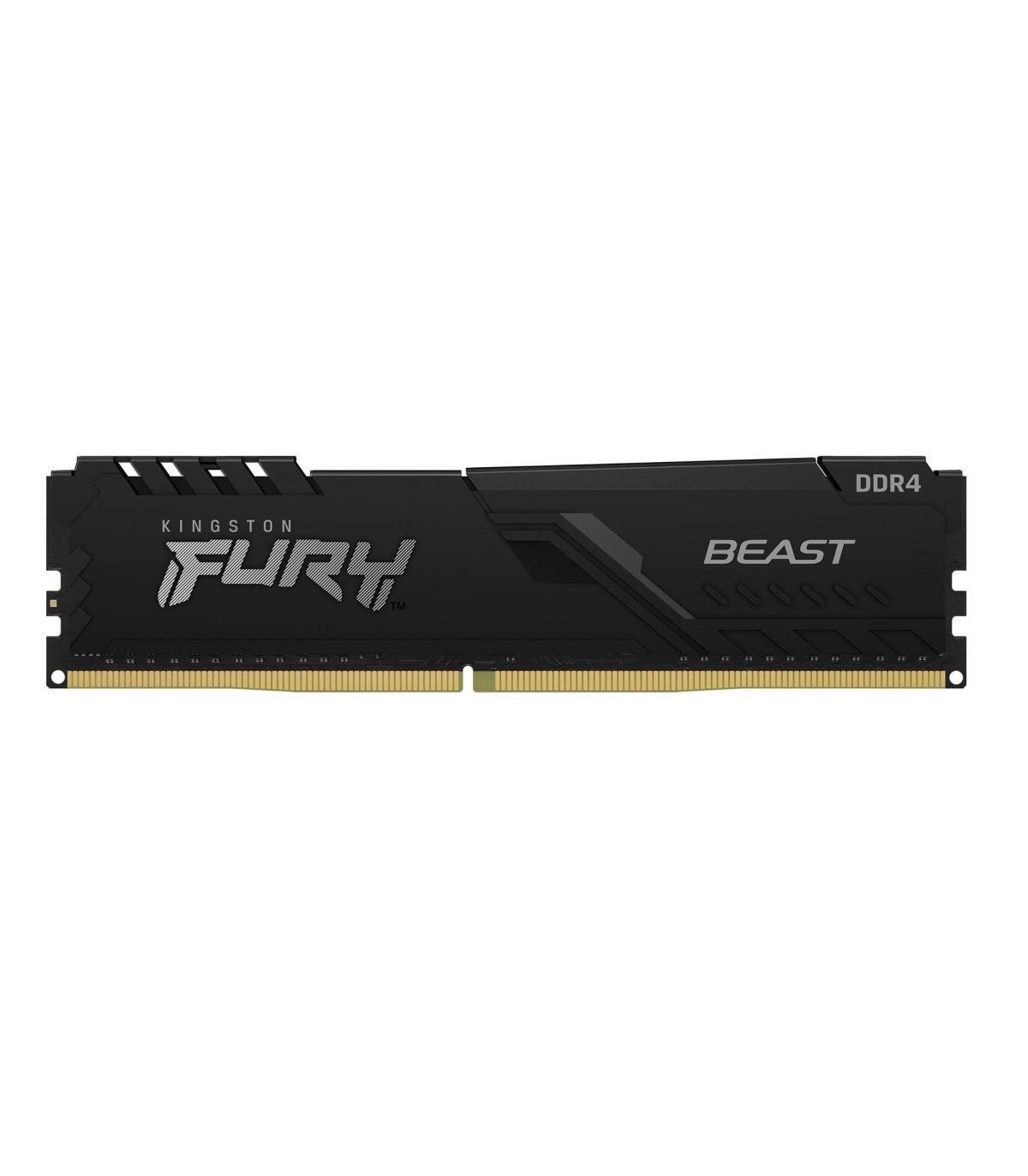 DDR4 KINGSTON 2x 16GB 3600 FURY BEAST NEGRO