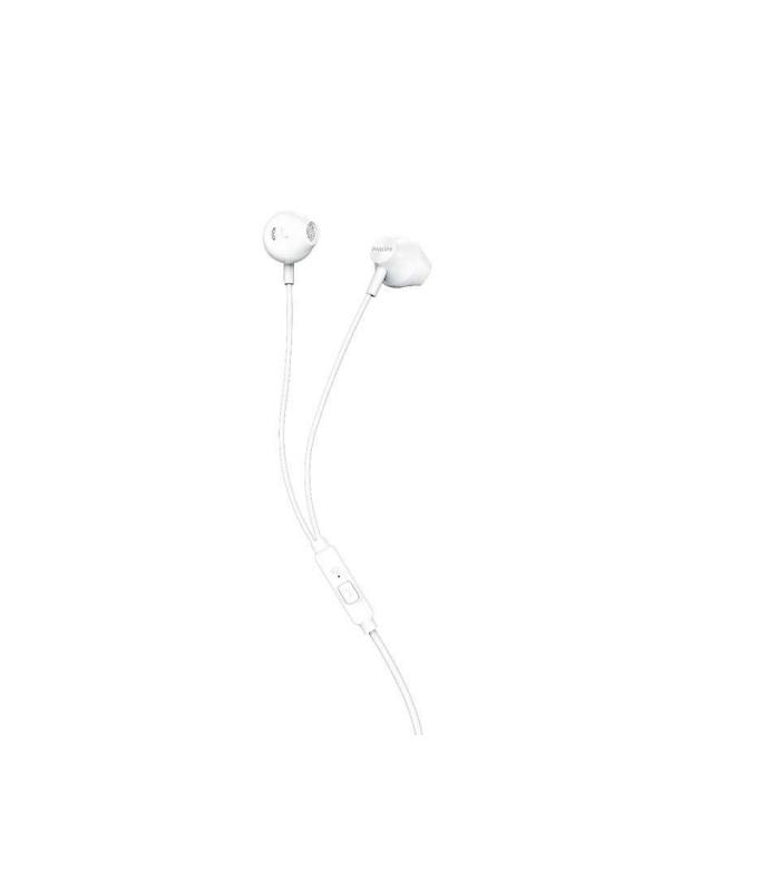 Auriculares Intrauditivos Philips TAUE101  Con Micrfono  Jack 3.5  Blancos