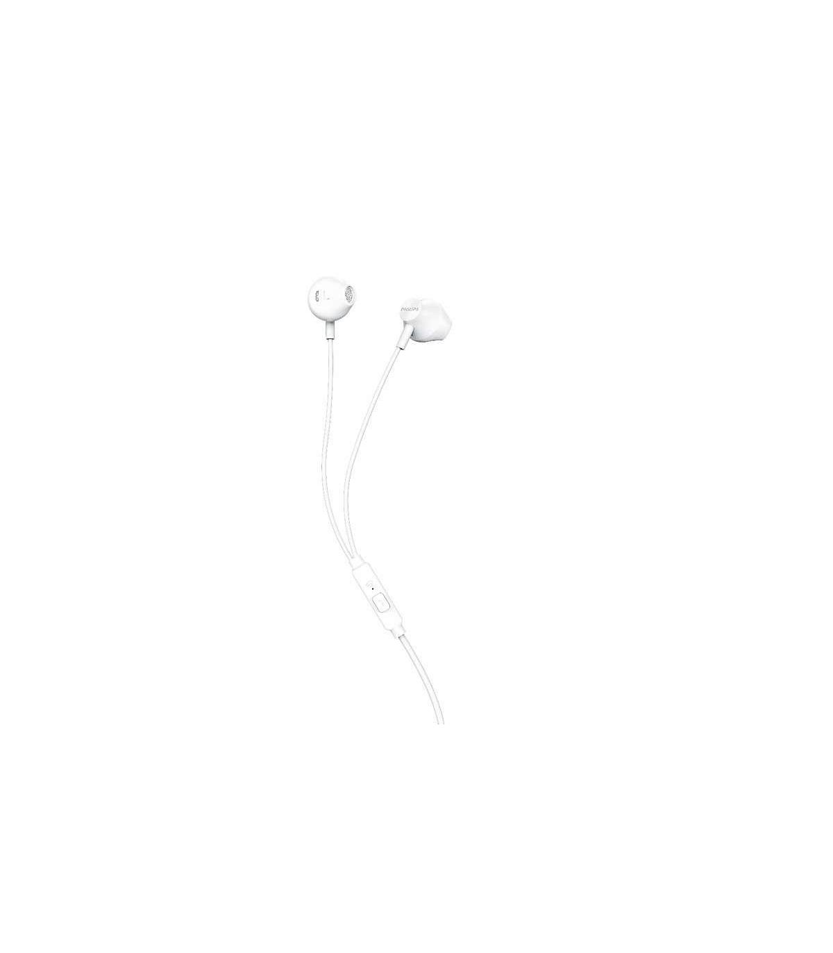 Auriculares Intrauditivos Philips TAUE101  Con Micrfono  Jack 3.5  Blancos