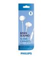 Auriculares Intrauditivos Philips TAUE101  Con Micrfono  Jack 3.5  Blancos