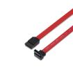Cable SATA Aisens A130-0155/ SATA Hembra - SATA Hembra/ Hasta 0.1W/ 768Mbps/ 50cm/ Rojo