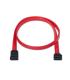 Cable SATA Aisens A130-0155  SATA Hembra - SATA Hembra  Hasta 0.1W  768Mbps  50cm  Rojo