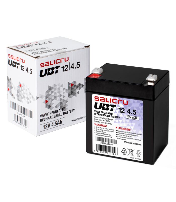 Batera Salicru UBT 12 4,5 Compatible Con SAI Salicru Segn Especificaciones