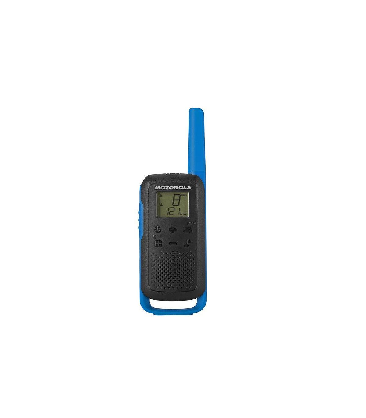 MOTOROLA T62 Walkie Talkie 8Km 16CH Azul Duo
