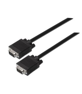 Cable SVGA Aisens A113-0070  VGA Macho - VGA Macho  Hasta 3W  10Mbps  5m  Negro