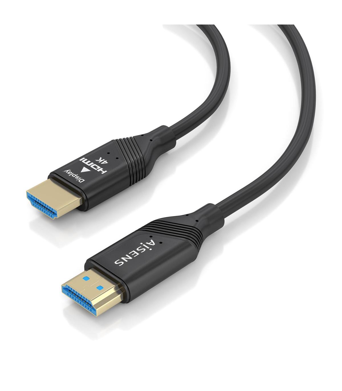 Cable HDMI 2.0 AOC 4K Aisens A148-0930  HDMI Macho - HDMI Macho  20m  Negro