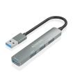 Hub USB 3.0 Aisens A106-0859  4xUSB  Gris
