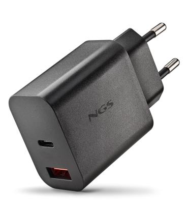 CARGADOR NGS DE PARED ULTRARRAPIDO DE 30W CON 2 PUERTOS USB-C + USB-A