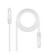 Cable De Red RJ45 UTP Nanocable 10.20.0105-W Cat.5e  5m  Blanco