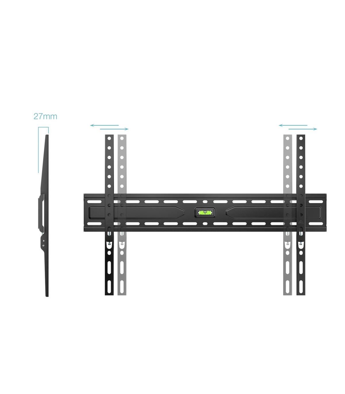 Soporte De Pared Fijo TooQ LP1050F-B Para TV De 37-86'  Hasta 45kg