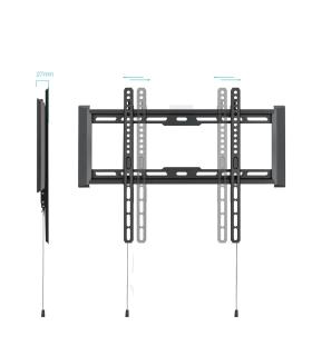 Soporte De Pared Fijo TooQ LP1073F-B Para TV De 32-70'  Hasta 75kg