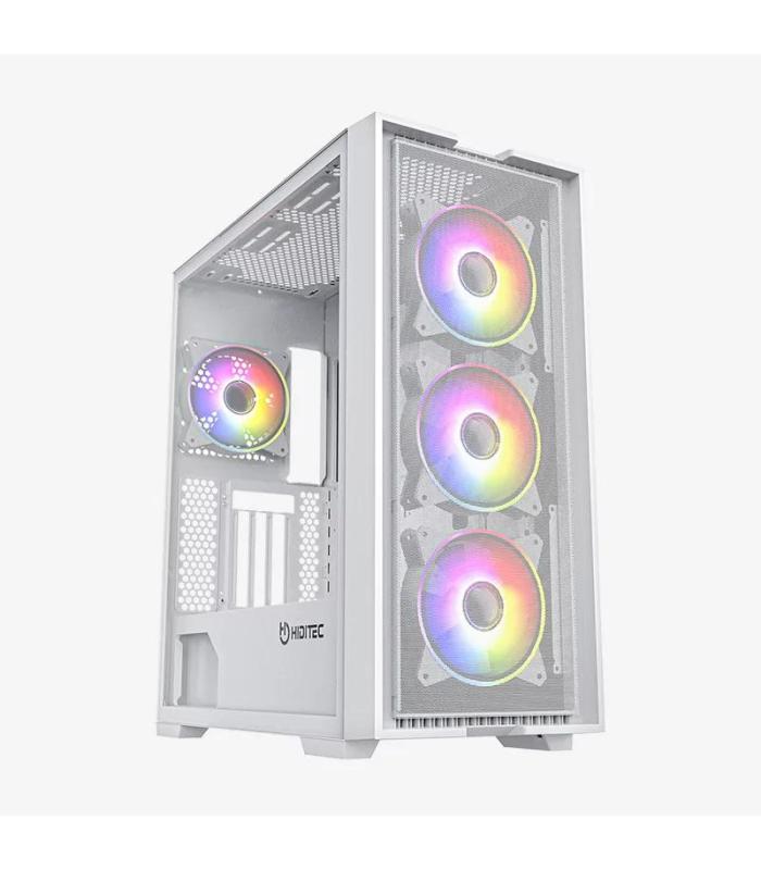 Caja Gaming Torre Hiditec H2 Air ARGB  Blanca