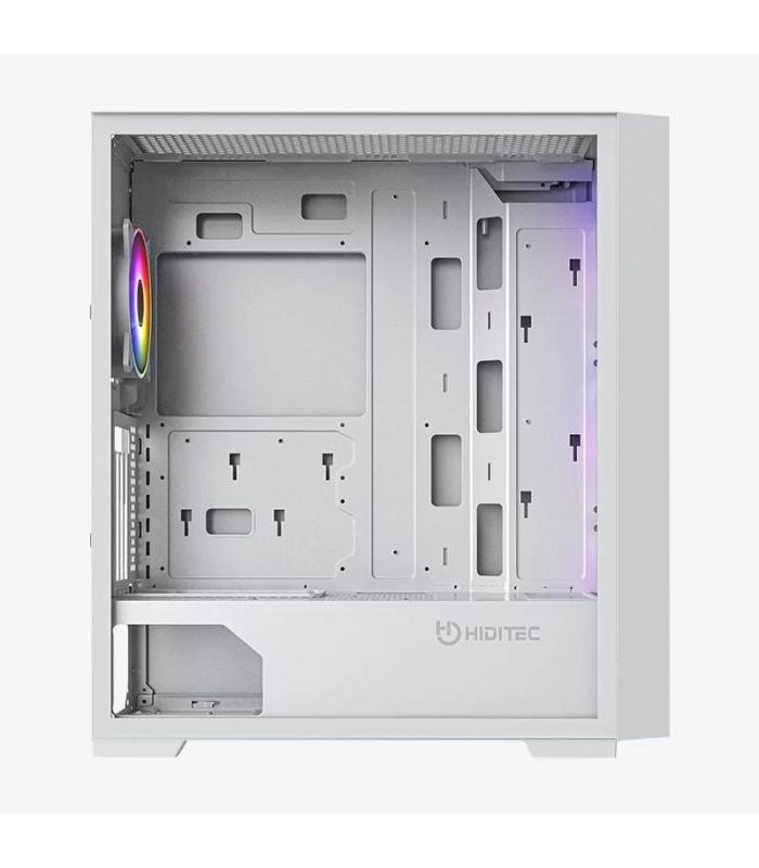 Caja Gaming Torre Hiditec H2 Air ARGB  Blanca