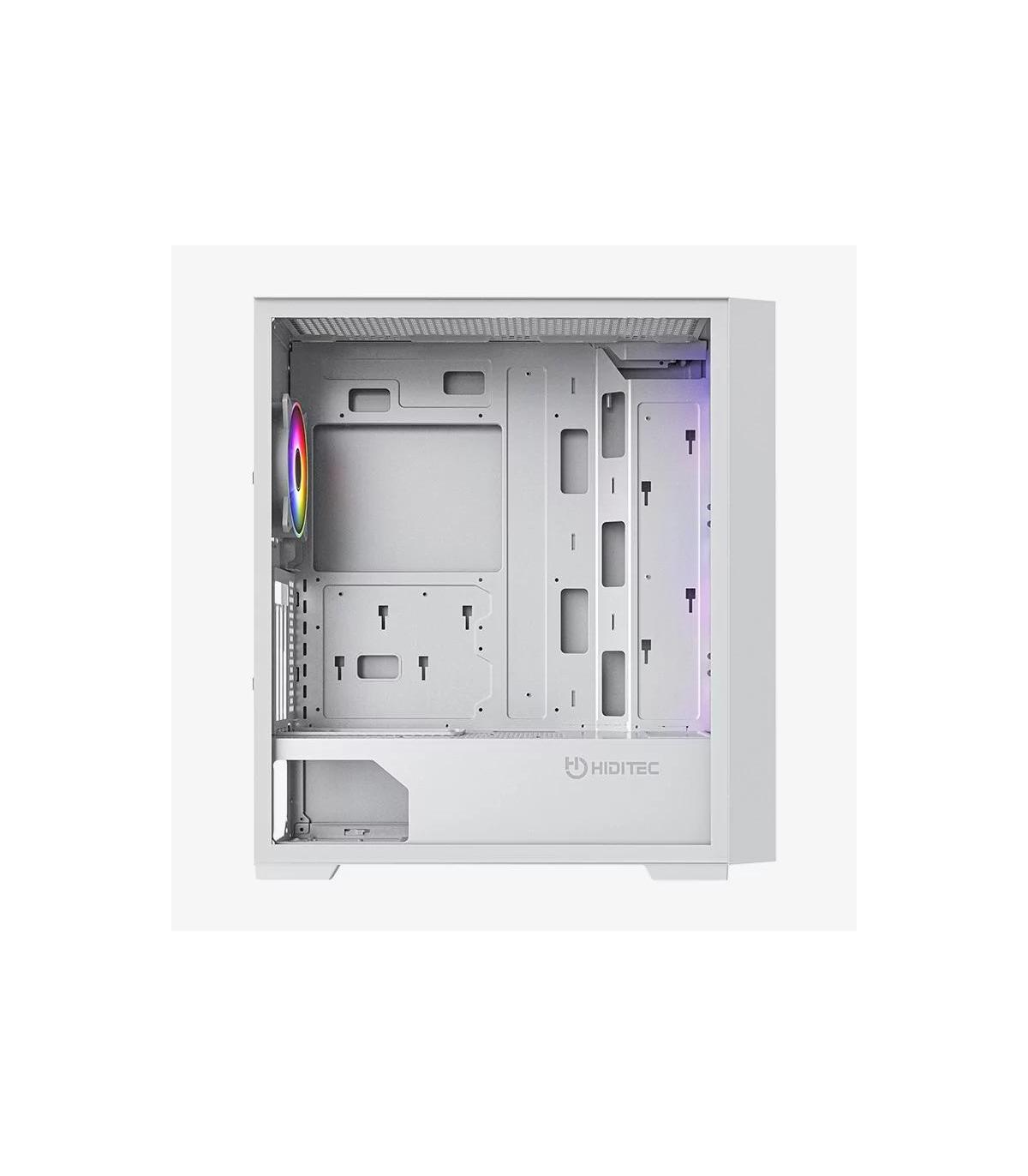 Caja Gaming Torre Hiditec H2 Air ARGB  Blanca