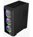 Caja Gaming Semitorre Hiditec MH12 GLASS