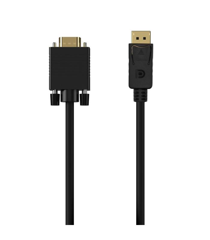 CABLE CONVERSOR AISENS DISPLAYPORT A VGA DP M-VGA M NEGRO 1.0M