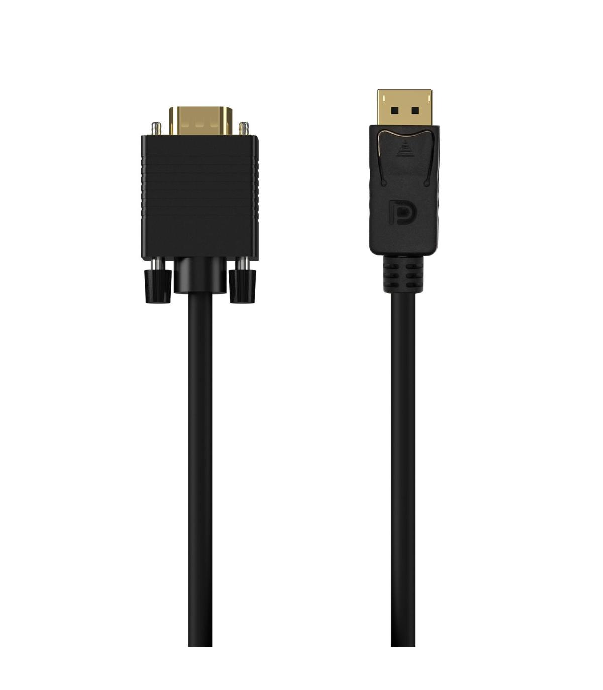 CABLE CONVERSOR AISENS DISPLAYPORT A VGA DP M-VGA M NEGRO 1.0M