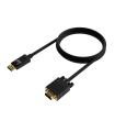 CABLE CONVERSOR AISENS DISPLAYPORT A VGA DP M-VGA M NEGRO 1.0M