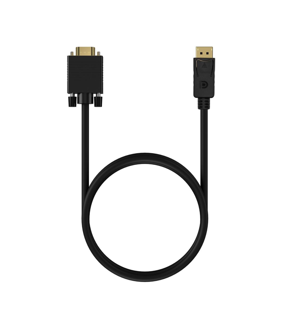 CABLE CONVERSOR AISENS DISPLAYPORT A VGA DP M-VGA M NEGRO 1.0M