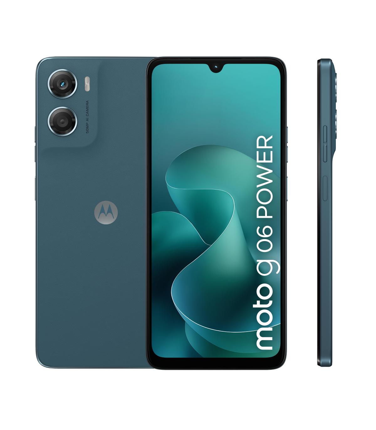 SMARTPHONE MOTOROLA MOTO G06 POWER 4GB 256GB TAPESTRY BLUE