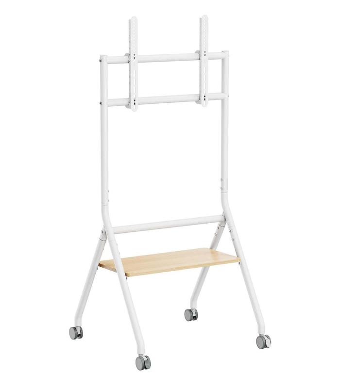 Soporte De Suelo Con Ruedas Aisens FT86FE-331 Para TV De 37-86'  Hasta 50kg