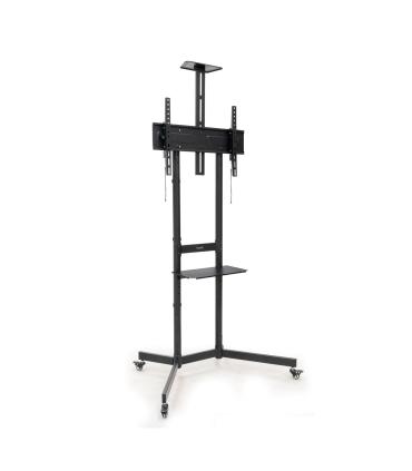 Soporte De Suelo Inclinable Con Ruedas TooQ NEFERTITI FS1151M-B Para TV De 37-70'  Hasta 70kg