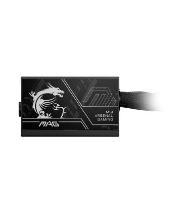 FUENTE ALIMENTACION MSI MAG A750BN PCIE5 II,PSU,750W,80 PLUS BRONZE,120MM,ACTIVE PFC,PCI-E 5.0 (16 PIN)X1,PCI-E (6+2 PIN)X3,SATA