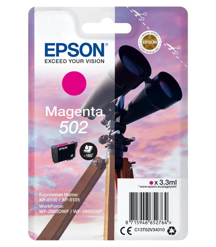 CARTUCHO MAGENTA EPSON 502