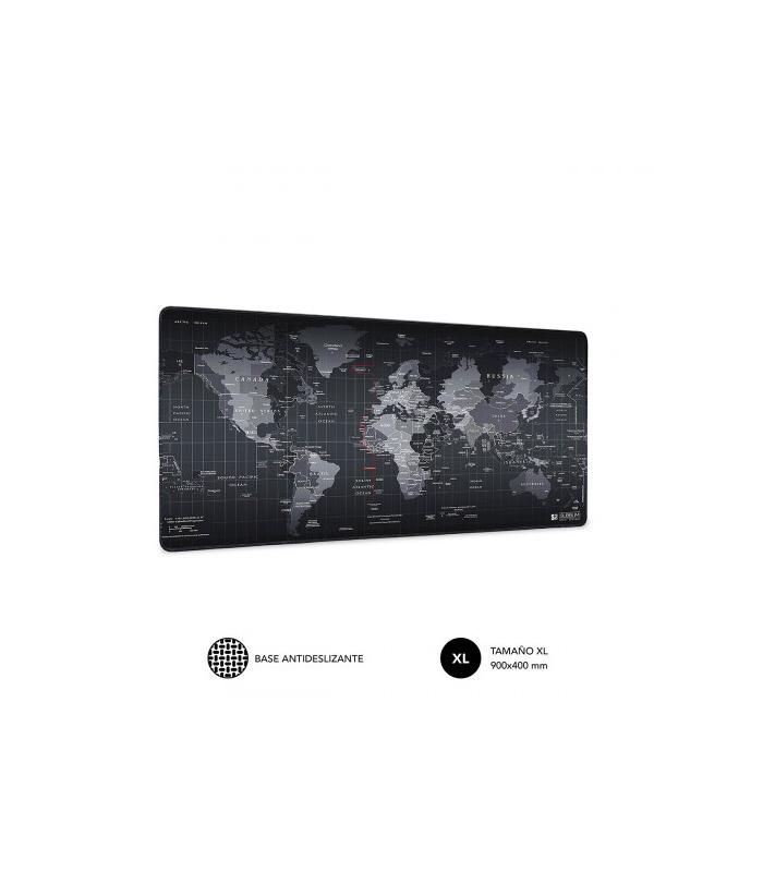 SUBBLIM Alfombrilla Ratn World XL Mouse Pad