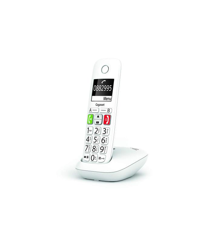 Gigaset E290 Telfono DECT/analgico Identificador de llamadas Blanco