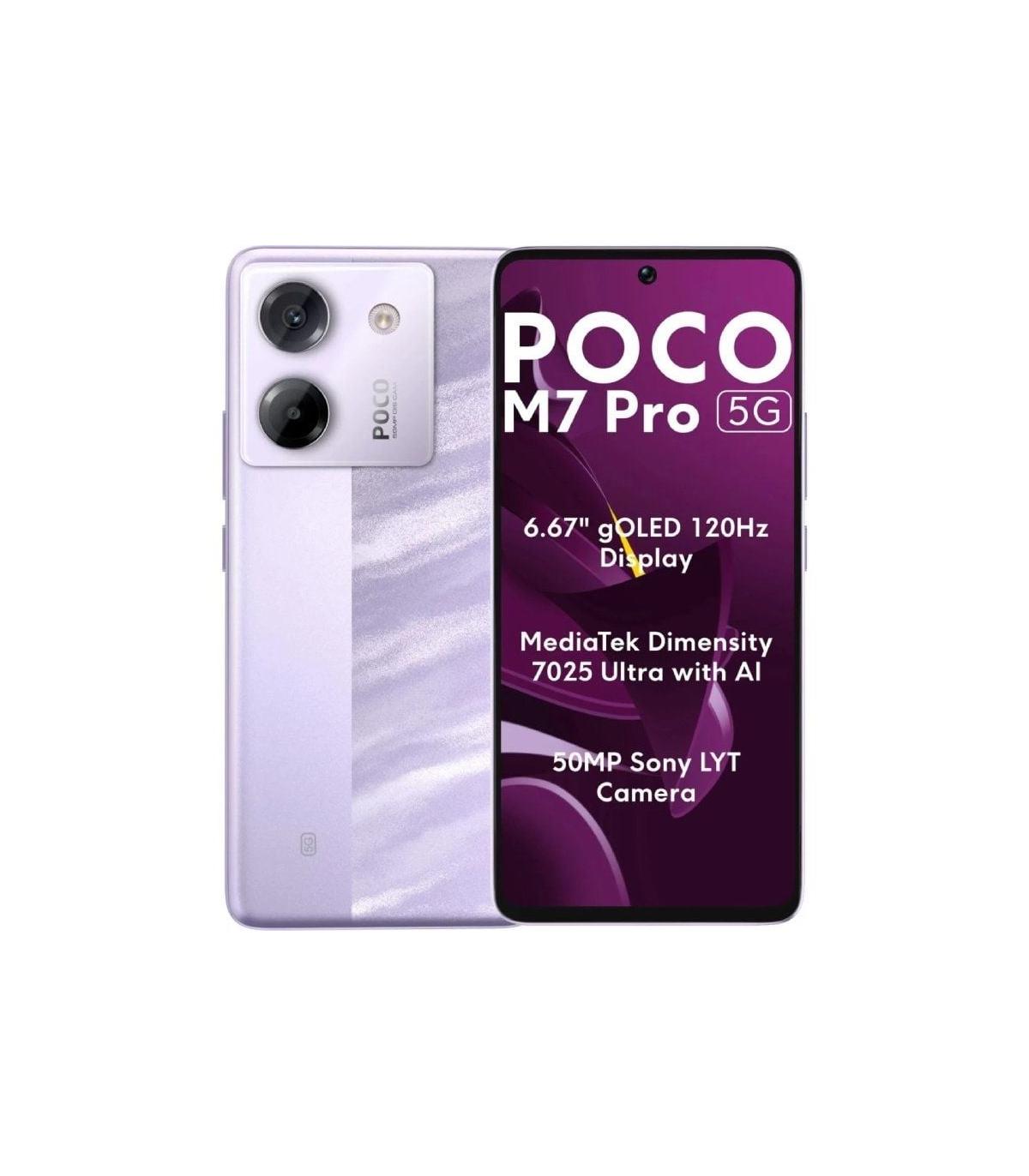 Smartphone Xiaomi POCO M7 Pro 8GB/ 256GB/ 6.67\'/ 5G/ Prpura