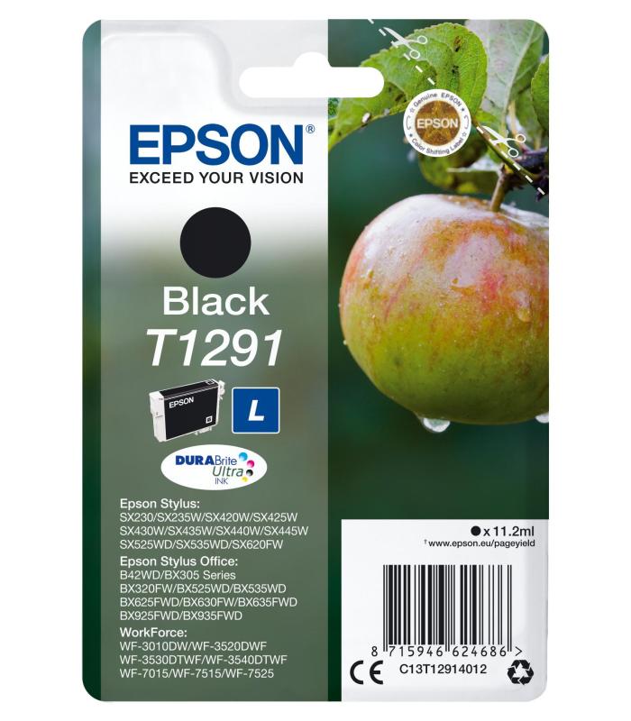 CARTUCHO NEGRO EPSON T1291