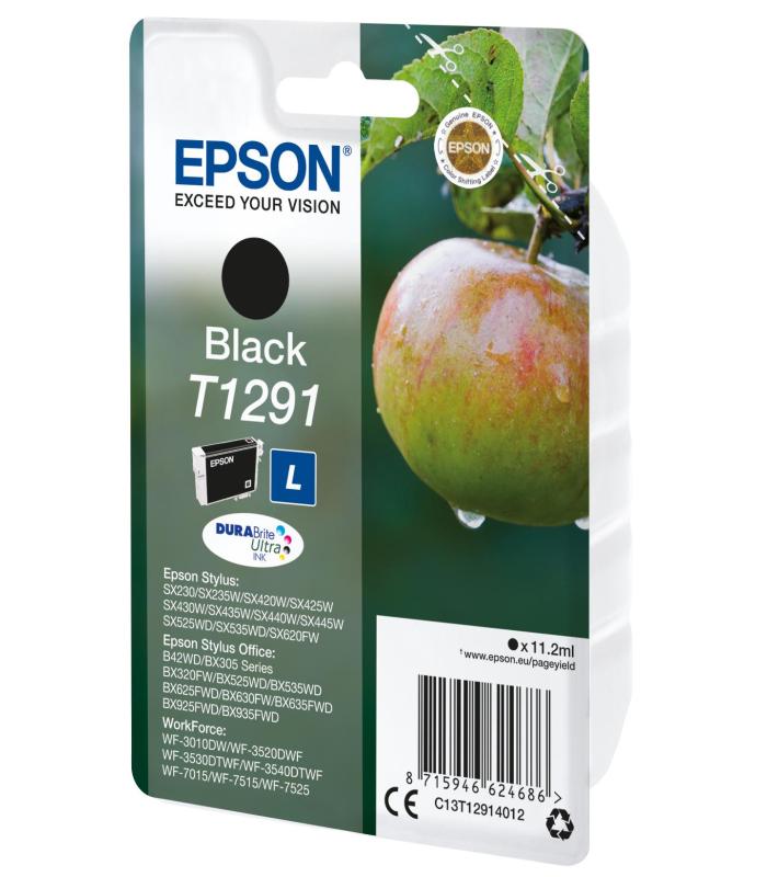 CARTUCHO NEGRO EPSON T1291